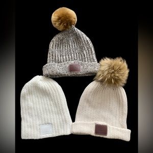 Lot of 3 Love Your Melon beanies